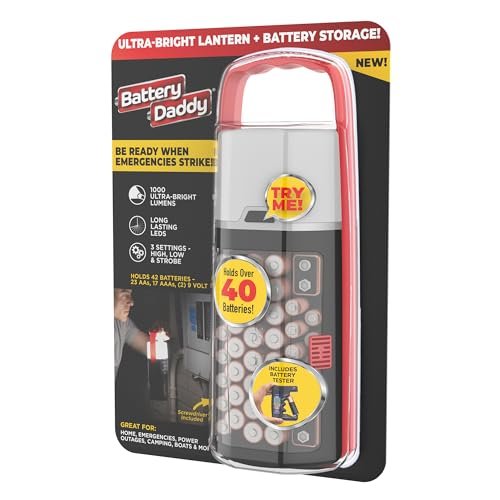 Battery Daddy Lantern – Portable LED Emergency Light