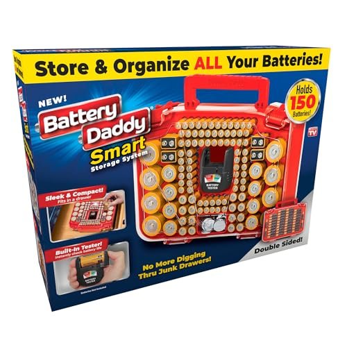 Battery Daddy 150 – Compact Battery Organizer & Storage Case